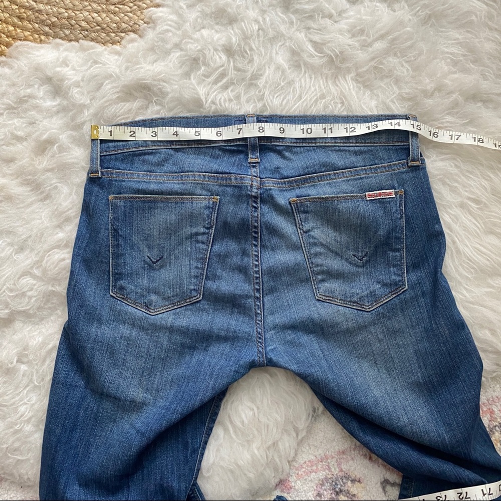 Hudson jeans skinny distressed stretch denim - Picture 7 of 8